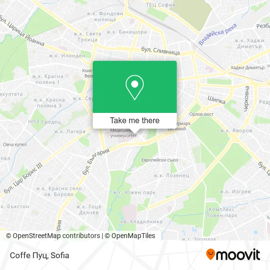 Карта Coffe Пуц