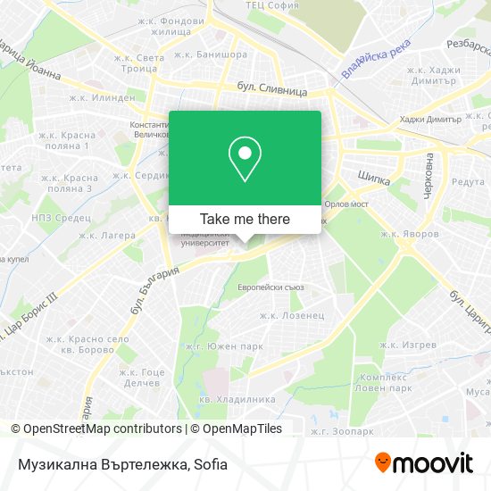Музикална Въртележка map