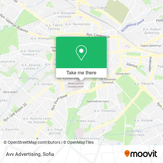 Карта Avv Advertising