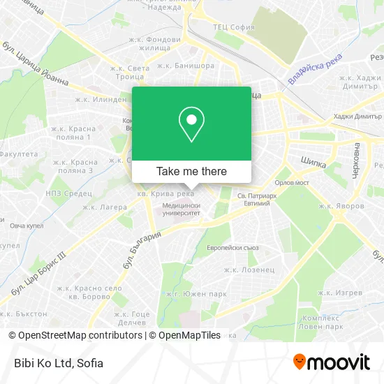 Карта Bibi Ko Ltd