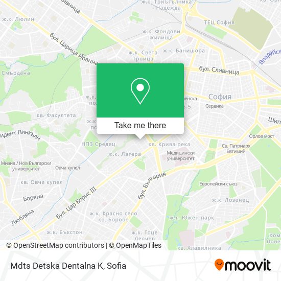 Mdts Detska Dentalna K map