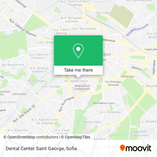Карта Dental Center Saint George