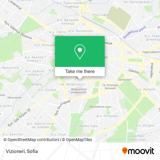 Карта Vizioneri