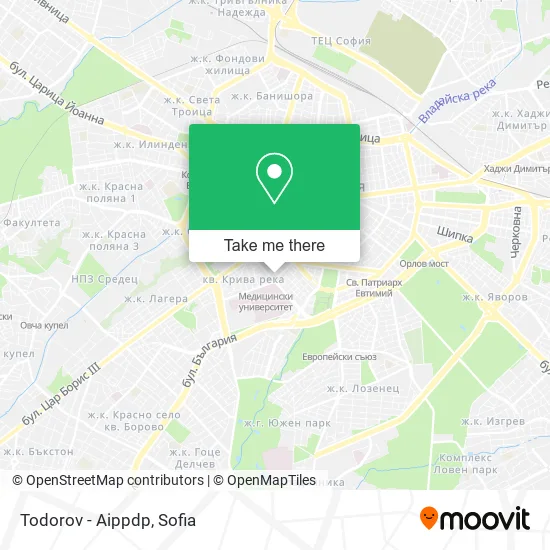 Карта Todorov - Aippdp