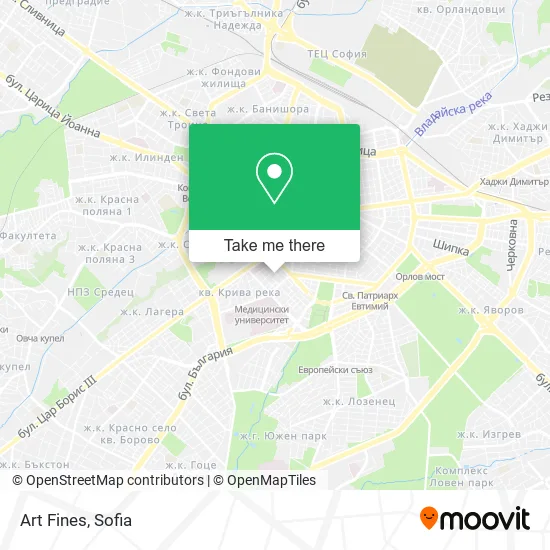 Карта Art Fines