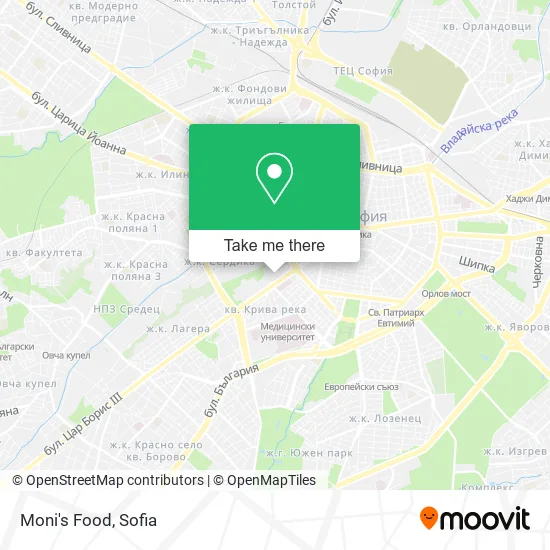 Карта Moni's Food