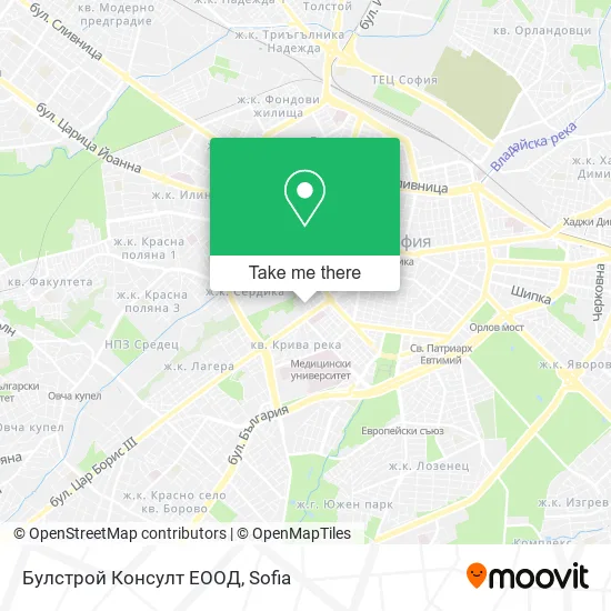 Карта Булстрой Консулт ЕООД