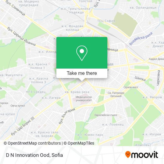 D N Innovation Ood map