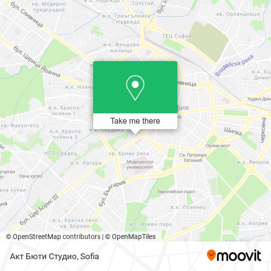 Акт Бюти Студио map