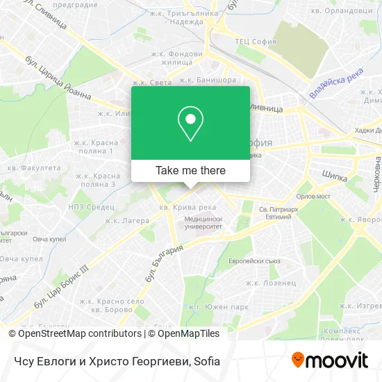 Карта Чсу Евлоги и Христо Георгиеви