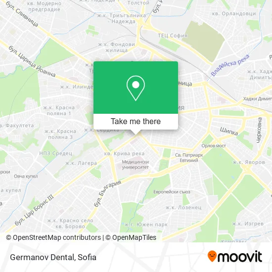 Карта Germanov Dental