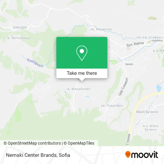 Карта Nemski Center Brands