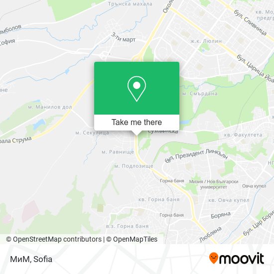 МиМ map