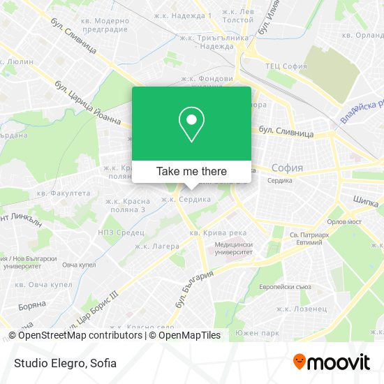 Карта Studio Elegro