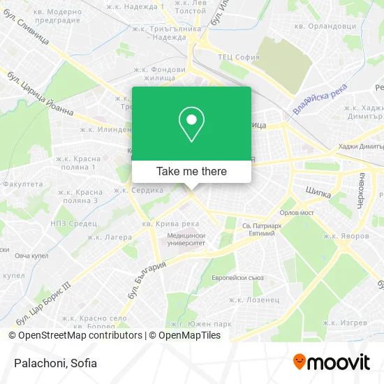 Карта Palachoni