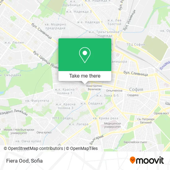 Карта Fiera Ood