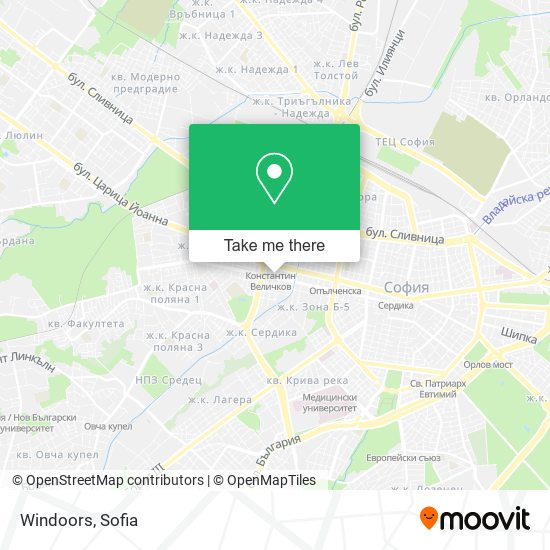 Windoors map