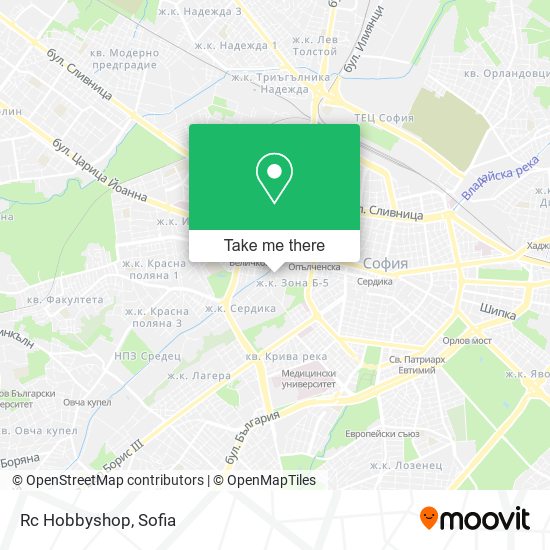 Rc Hobbyshop map