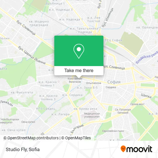 Карта Studio Fly