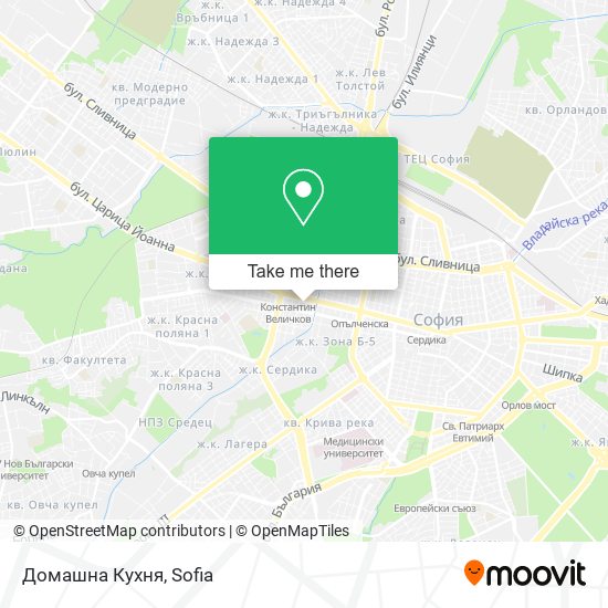 Домашна Кухня map