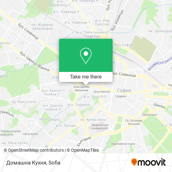 Карта Домашна Кухня