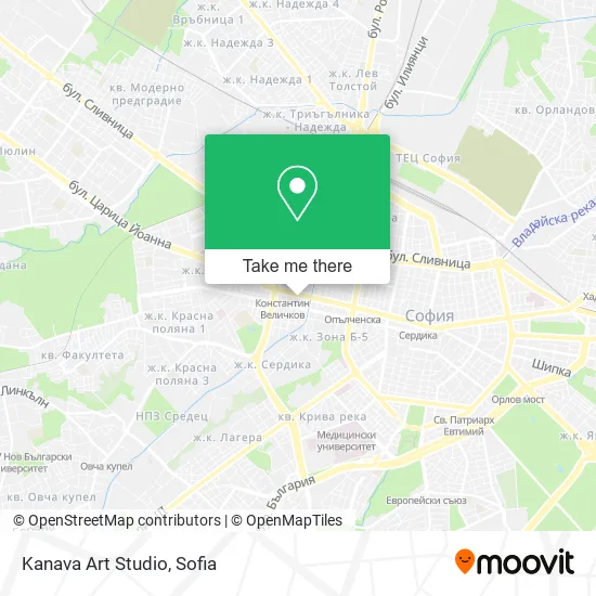 Карта Kanava Art Studio