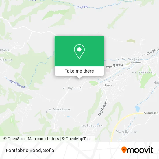 Карта Fontfabric Eood