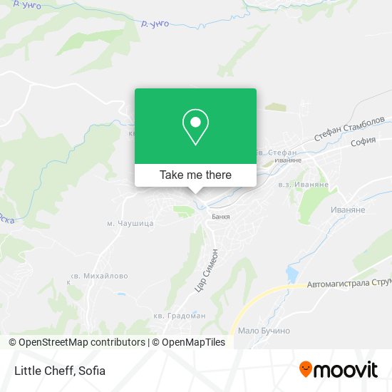Little Cheff map