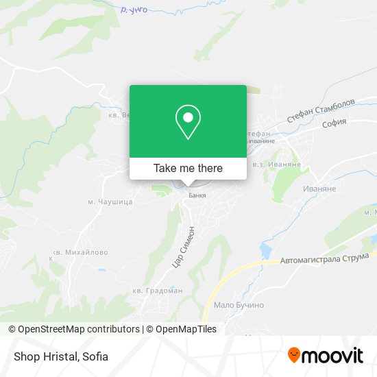 Shop Hristal map