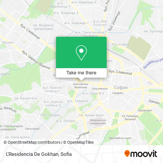 Карта L'Residencia De Gokhan