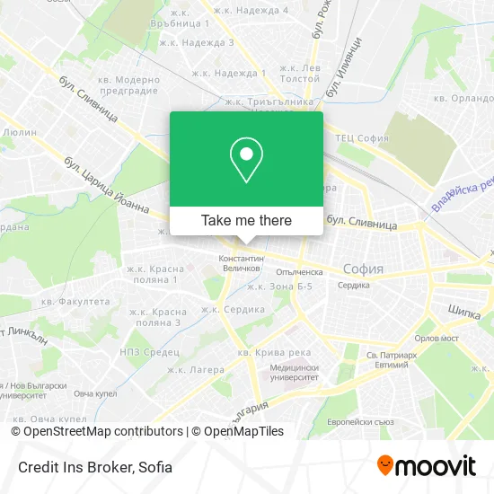 Карта Credit Ins Broker