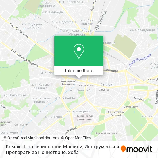 Карта Камак - Професионални Машини, Инструменти и Препарати за Почистване