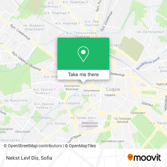 Карта Nekst Levl Dis