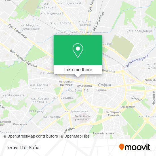 Карта Teravi Ltd