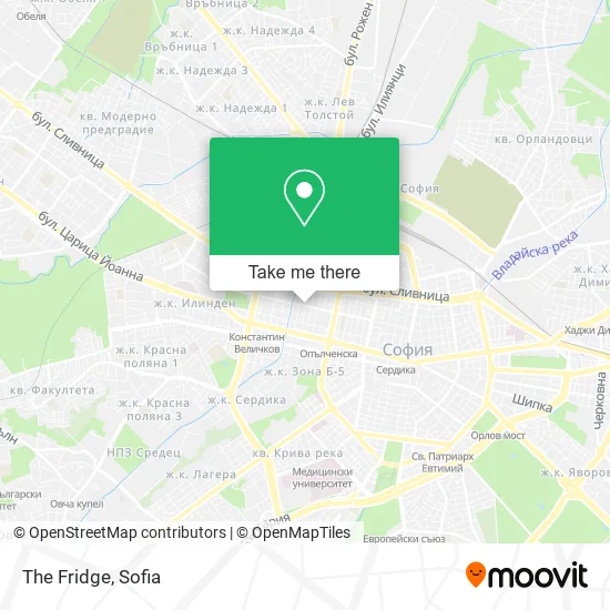 Карта The Fridge