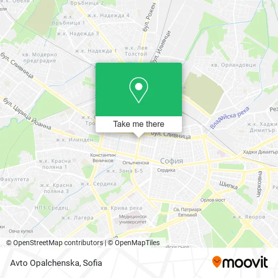 Карта Avto Opalchenska