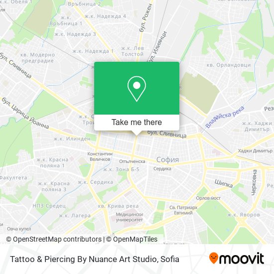 Tattoo & Piercing By Nuance Art Studio map