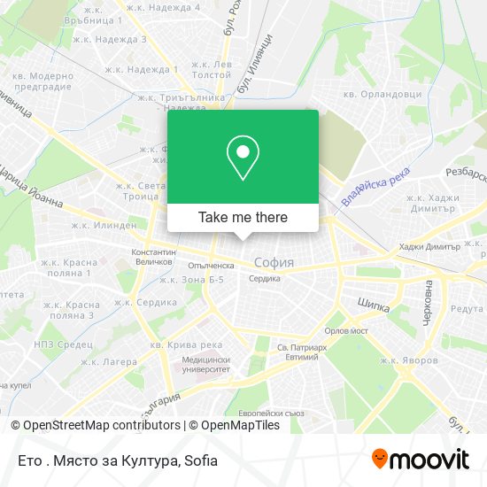 Ето . Място за Култура map