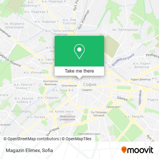 Карта Magazin Elimex