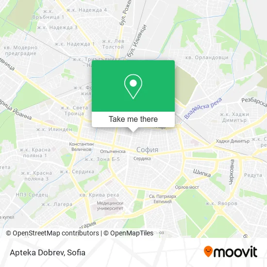 Карта Apteka Dobrev