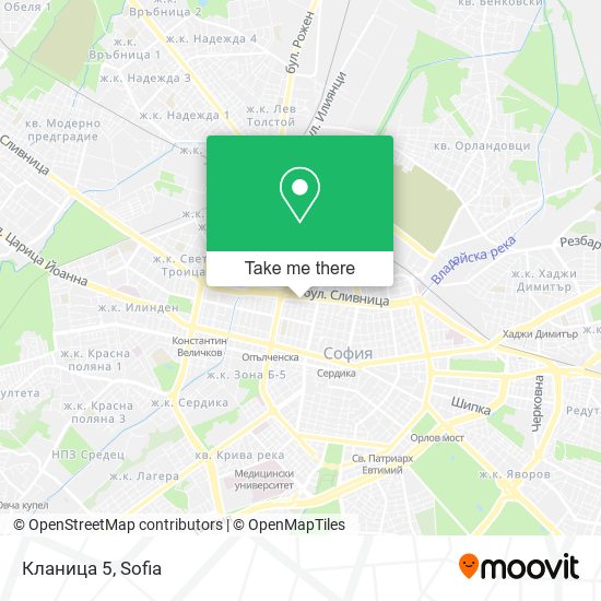 Кланица 5 map
