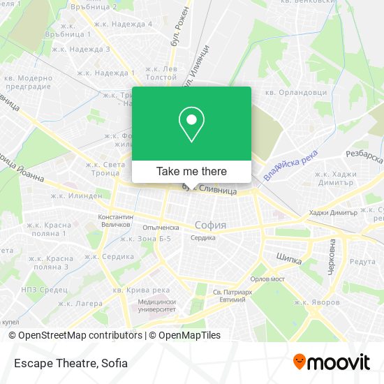 Escape Theatre map