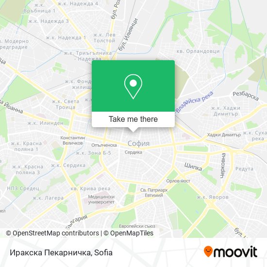 Карта Иракска Пекарничка