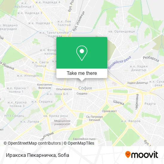 Карта Иракска Пекарничка