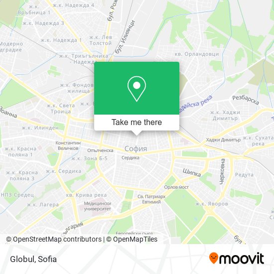 Globul map