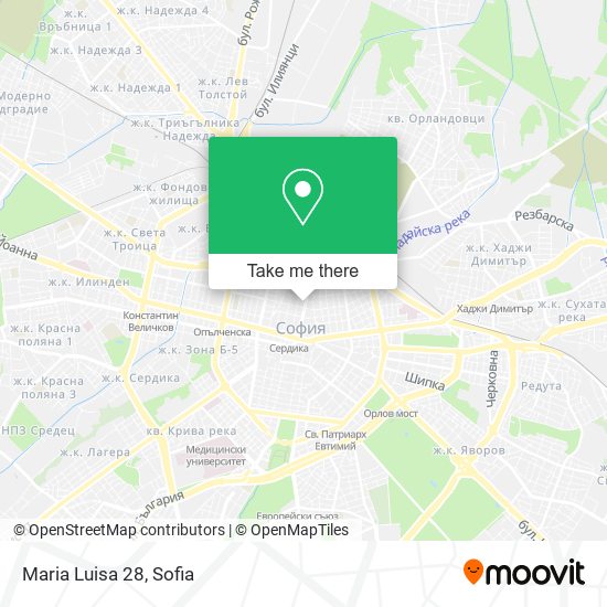 Maria Luisa 28 map