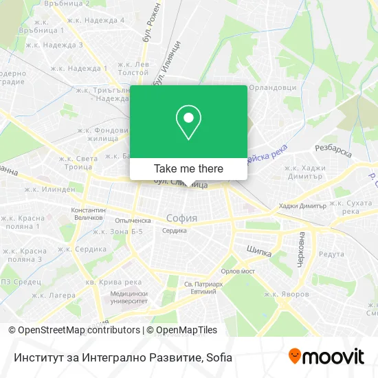 Карта Институт за Интегрално Развитие