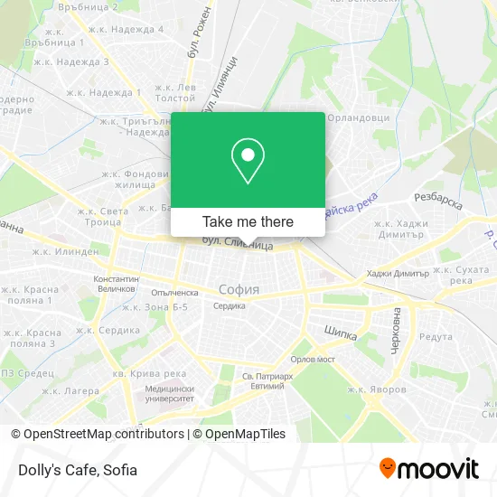 Карта Dolly's Cafe