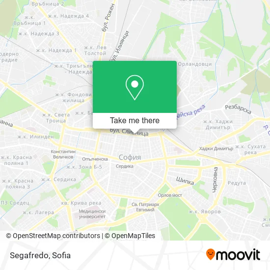 Карта Segafredo