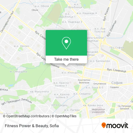 Карта Fitness Power & Beauty